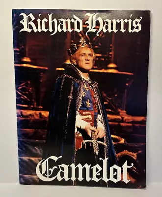 Camelot Richard Harris Theater Program & Hawaii Playbill 1984 • $6.95