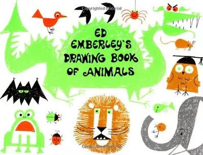 ED EMBERLEY'S DRAWING BOOK OF ANIMALS *Excellent Condition* • $17.75