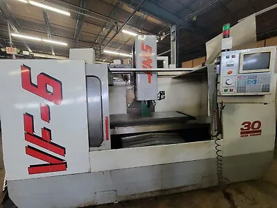 Haas VF-6/50 50-Taper CNC Vertical Machining Center With 4th Axis Brushless Dr. • $24900