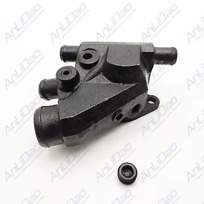 $155 • Buy Thermostat Housing Fits OMC Volvo Penta V6 V8 3850360, 0987716, 0985880, 0986292