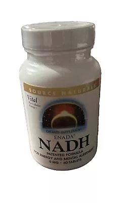 Source Naturals NADH 5 Mg (ENADA) - 60 Tablets • $18