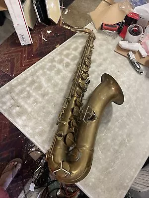 Conn New Invention  Tenor Saxophone 1915 Vintage Restore - Good Found Condition • $499