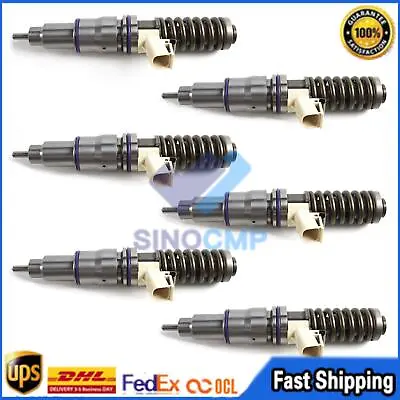 6Pcs Fuel Injector 85013611 22027808 21092434 For Volvo MD13 Mack MP8 D13 Engine • $1568