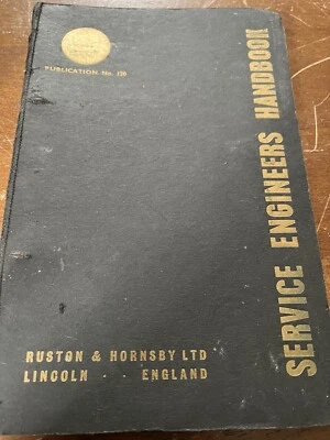 £4.75 • Buy Ruston Hornsby Service Booklet Stationary Engine Diesel Locomotive Steam Shovels