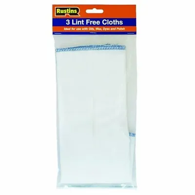 Rustins Lint Free Cloth - Ideal For Applying Furniture Oil Wax Wood Dye • £32.60