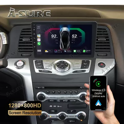 9'' Apple Carplay Stereo Radio GPS For Nissan Murano Z51 2009-2014 W/ Bose AMP • $267