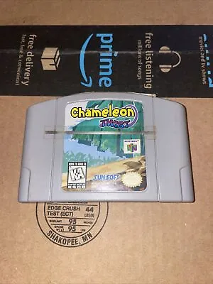 Chameleon Twist (Nintendo 64 N64 1997) Cart  Only. Tested And Working. • $41.99