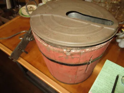 Vintage #4 Universal Bread Maker 1906 12 1/2H X 12W New Britain USA Wood Casing! • $30