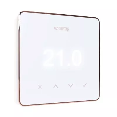 Warmup Element Wi-Fi Thermostat Touch Screen Underfloor Heating Control | Light • £132.87