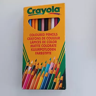 24 Crayola Colouring Pencils - Assorted Colours In Excellent Condition. • £3