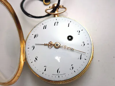 Ultra Rare Pocket Watch Breguet & Fils Quarter Repeater 19TH Century 18KT Gold • $6447.60