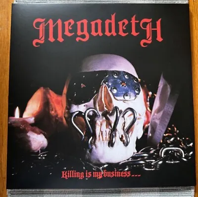 Megadeth Killing Is My Business From Back On Black Recs. On Red Vinyl • $120