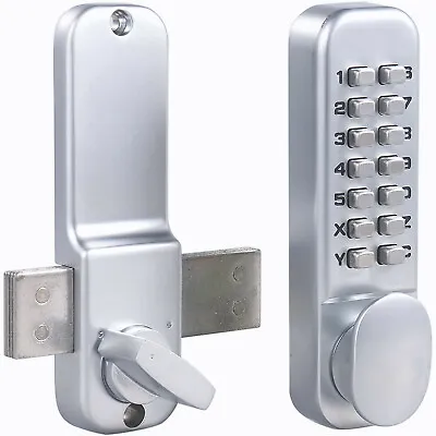 MUTEX MX250 Mechanical Keypad Surface Mount Deadbolt 14 Digit Keyless Entry  • $76.67