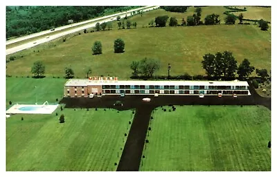 Martinsburg WV Motel 81 And Dining Room Aerial View Chrome Postcard • $5.94