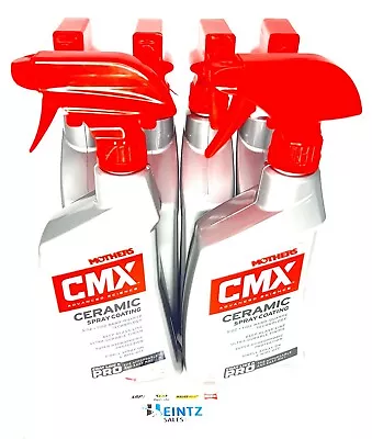 MOTHERS 01024 6 PACK-CMX Ceramic Spray Coating Polish-Hydrophobic - 24oz-Wax • $116.99