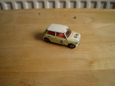 Vintage Corgi Morris Mini Cooper Monte Carlo Rally In Good Overall Condition • $50.51