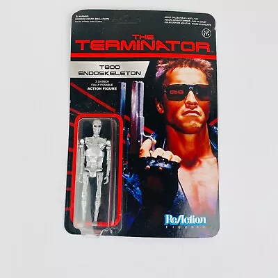 Terminator - T-800 Endoskeleton ReAction Figure • $29