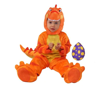 Kids / Child T-Rex  Costume W/ Dinosaur Egg Halloween Dress Up Party Cosplay • $20
