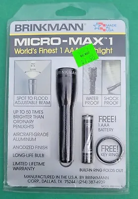 £9 • Buy Vintage Brinkman Micro-Max 1 Unopened Package - USA Made