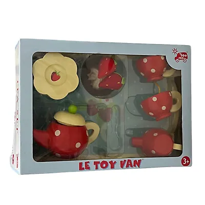 $59.99 • Buy Le Toy Van HONEYBAKE Tea Set Wooden Tea Party Role Play Toy Child Kid TV276