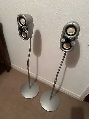 Sony MS7 Pascal Home Cinema Satellite Speakers With Stands - 1 Pair • £44.95