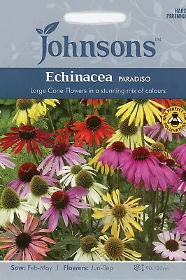 Johnsons Flower Seed Echinacea Paradiso Seeds • £2.76