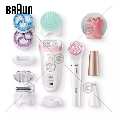 Braun 9pcs Beauty Set Shave Epilator Women Facefor Body &Leg Wet & Dry AU STOCK • $269.90