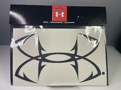 New Under Armour Decal Logo Fish Hook 12” Black • $4.99