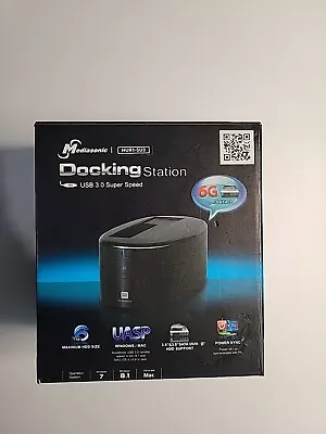 Mediasonic USB 3.0 Docking Station HUR1-SU3 Black • $19.90