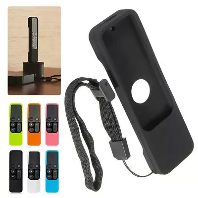 $3.89 • Buy Remote Controller Case Silicone Skin Protective Cover For Apple TV 4th Gen Siri