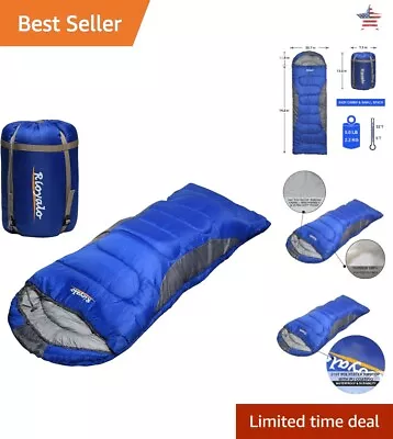 Portable Waterproof Sleeping Bag For Camping - 0 Degree Temp Range Lightweight • $99.99