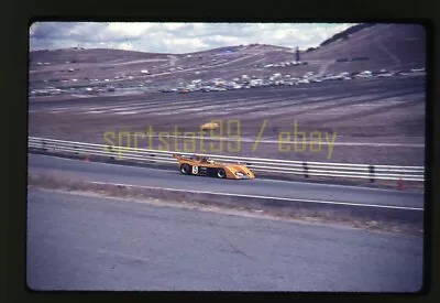 Denny Hulme #5 McLaren M20 - 1972 Can-Am Laguna Seca - Vintage 35mm Race Slide • $19.45