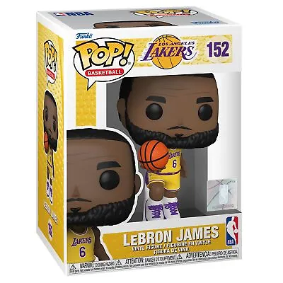 Funko Pop! NBA: Los Angeles Lakers - Lebron James Figure W/ Protector • $15.95