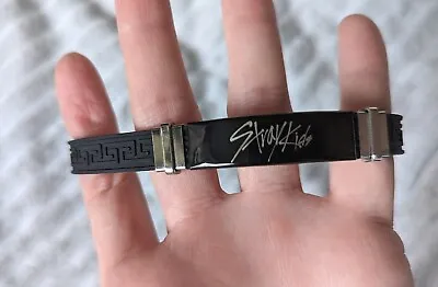 STRAY KIDS Bracelet Black Korea K-pop Idol Merch Music SKZ Unisex Steel • £10