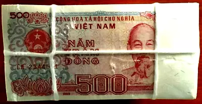 Vietnam 500 DONG P-101A 1988 X 50 Pcs Lot BUNDLE UNC Vietnamese Currency NOTE • $19.99