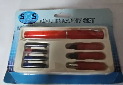 £6.99 • Buy Study Office School 4 Ink Cartridges Calligraphy Set