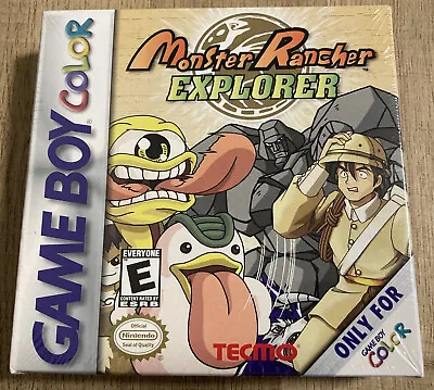 Monster Rancher Explorer (Nintendo Game Boy Color 2000) Brand-new Factory Sealed • $100