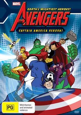 Marvel - The Avengers - Captain America Reborn (DVD 2010) • $9.90