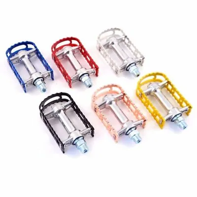 Mks Pedal Mikashima Bm-7 Pedals 9/16 Inch In Pair Multi-color New • $51.99