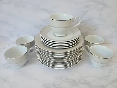Mikasa Parchment L3438 20 Pc Lot Salad Plates Bowls Cups Dishes Dinnerware #642 • $49.99