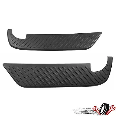 Black LH RH Rear Step Bumper Pad Cover For F150 97-04 F250 Light Duty Styleside • $55