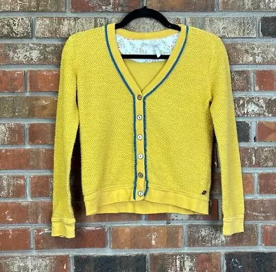 Matilda Jane Size 10 Hello Lovely Honey Pot Mustard Yellow Cardigan 435 • $19.95