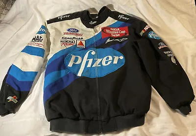 Chase Authentics NASCAR Mark Martin Pfizer Roush Racing Embroidered Jacket Coat • $100