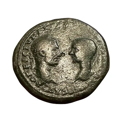 Roman Provincial AE Macrinus Diadumenian Moesia Inferior Marcianopolis  217 AD • $45
