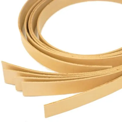 Vegetable Tanned 9/10oz Leather Belt Blank Belt Strips - 72  • $23.95