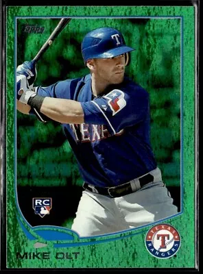 2013 Topps Emerald Foil Mike Olt Rookie Texas Rangers #87 • $1.50