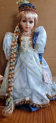 Homeart Bisque Porcelain Rapunzel Traditional European Style 40cm/15  W/stand • $20