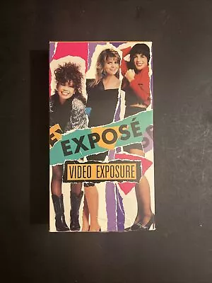 EXPOSE - Video Exposure - '80s Music Video - VHS - RaRe - Free Shipping • $14.95