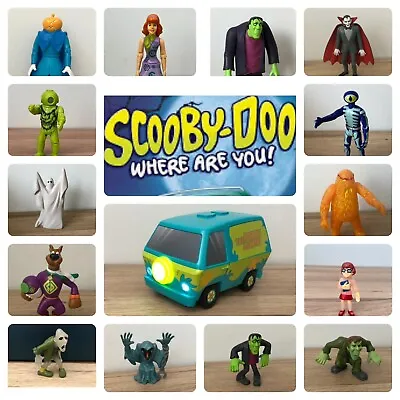 SCOOBY DOO TOY FIGURES GANG MONSTERS * Multi Listing * Choose Your Characters • £3.95