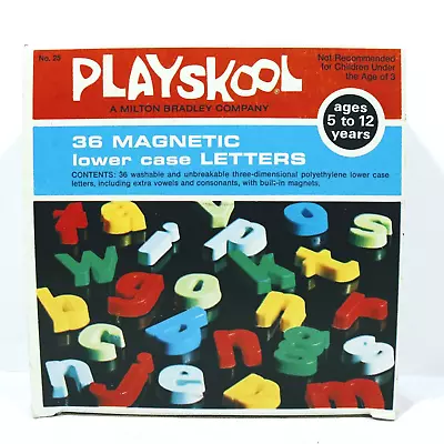 Vintage Playskool Magnetic Letters 1970 • $20